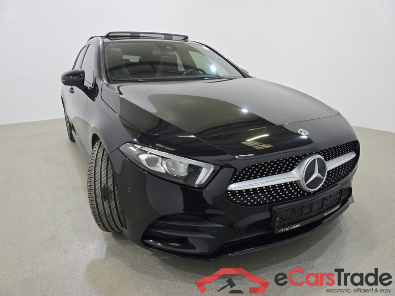 Mercedes A 180d AMG Night Aut. Pano LED-Xenon Widescreen Navi Sport-Leather-Alcantara KeylessGo Camera Klima PDC ... #2