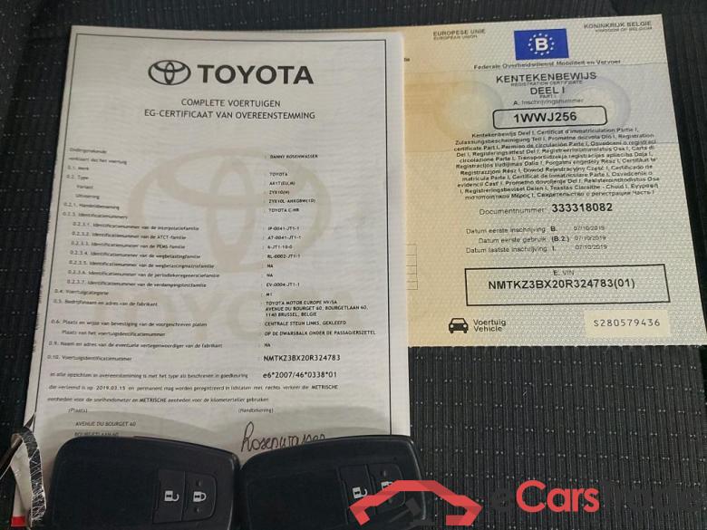 TOYOTA - TOY C-HR 1.8 VVT 122PK CVT i-Hybrid C-Lub With Touch 2Go Plus & Front & Rezar Park Sensors #4