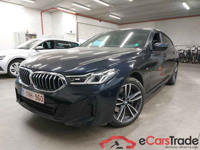 BMW - BMW 6 GRAN TURISMO 620dA xDrive 190PK M Sport Pack Comfort With Dakota Comfort Mem Seats & Travel Pack & Harman Kardon & Towing Hook