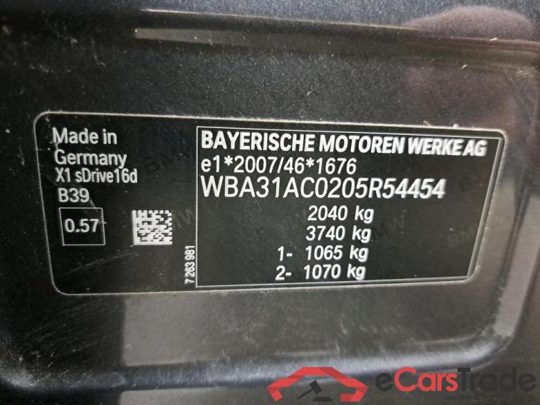 BMW - BMW X1 sDrive16dA 116PK Advantage Pack Business With Heated Seats & Rear Camera #6