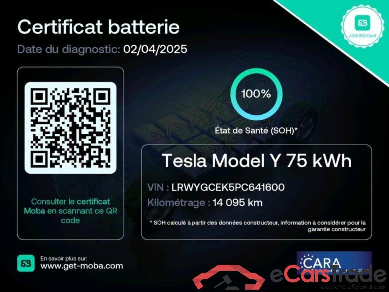 Tesla Grand Autonomie Dual Motor AWD TESLA Model Y  2020  5P  SUV Grand Autonomie Dual Motor AWD #2
