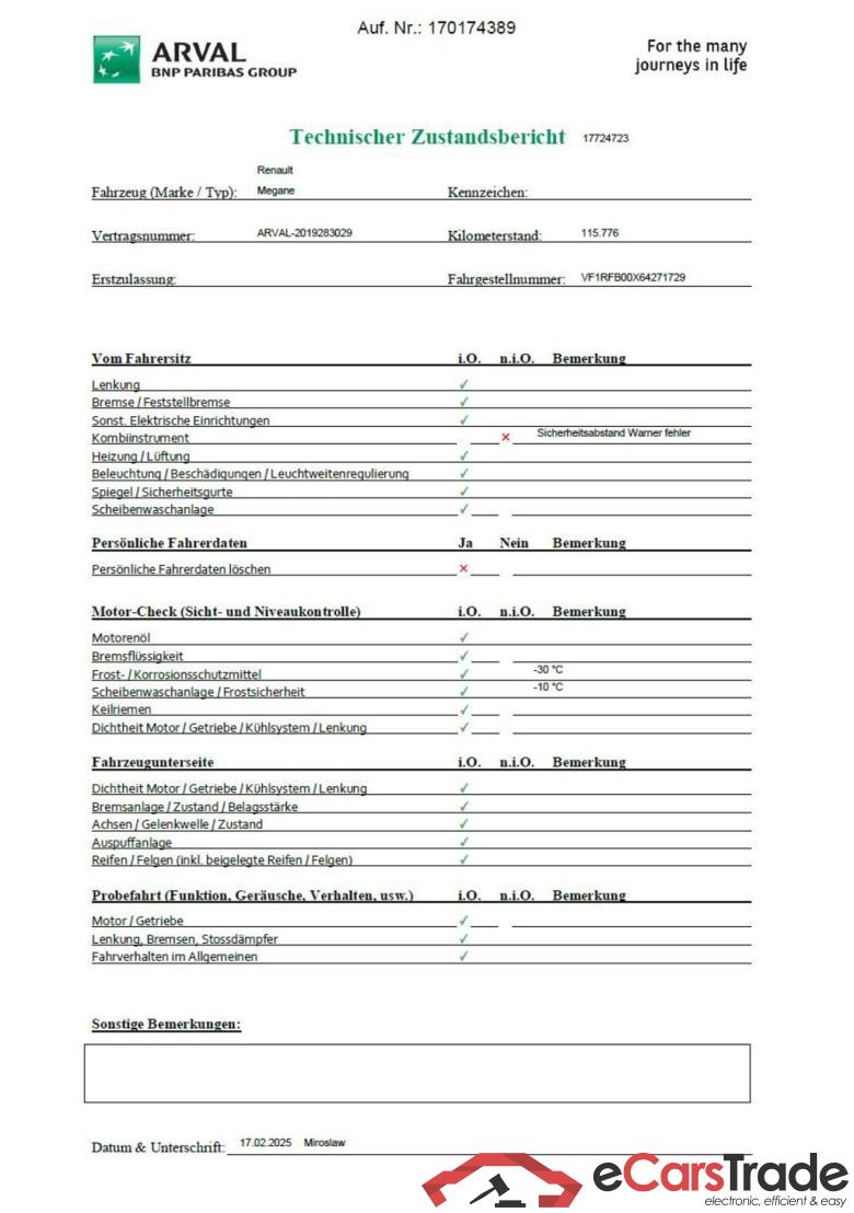 Renault Megane GT Renault Mégane Grandtour Blue dCi 115 Business 5d #6