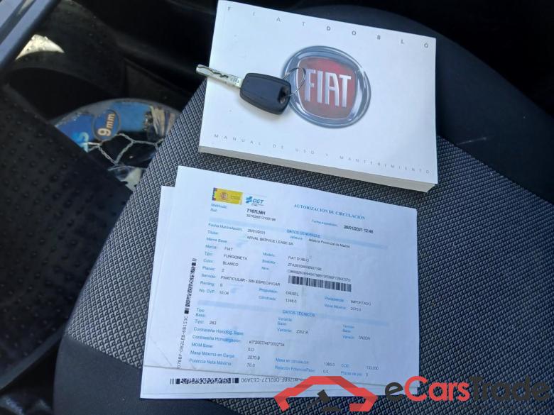 Fiat Cargo Base 1.3 Multijet 70kW (95CV) FIAT Doblò Cargo/2015/3P/furgón derivado de turismo Cargo Base 1.3 Multijet 70kW (95CV) #5