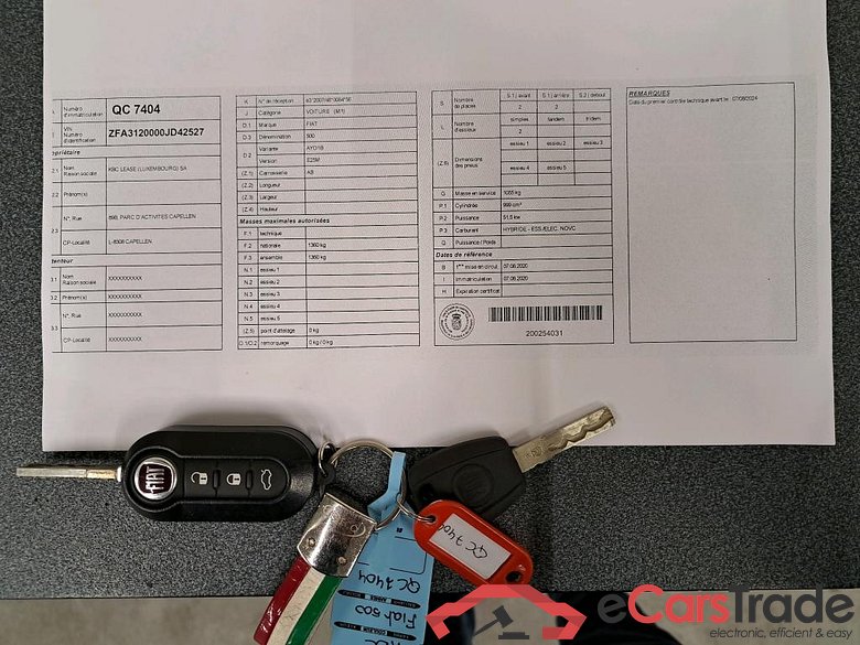 FIAT - FIA 500 1.0 Hybrid 70PK Star Pack Cromata & Uconnect Nav & Automatic Airconditioning * HYBRID * #4