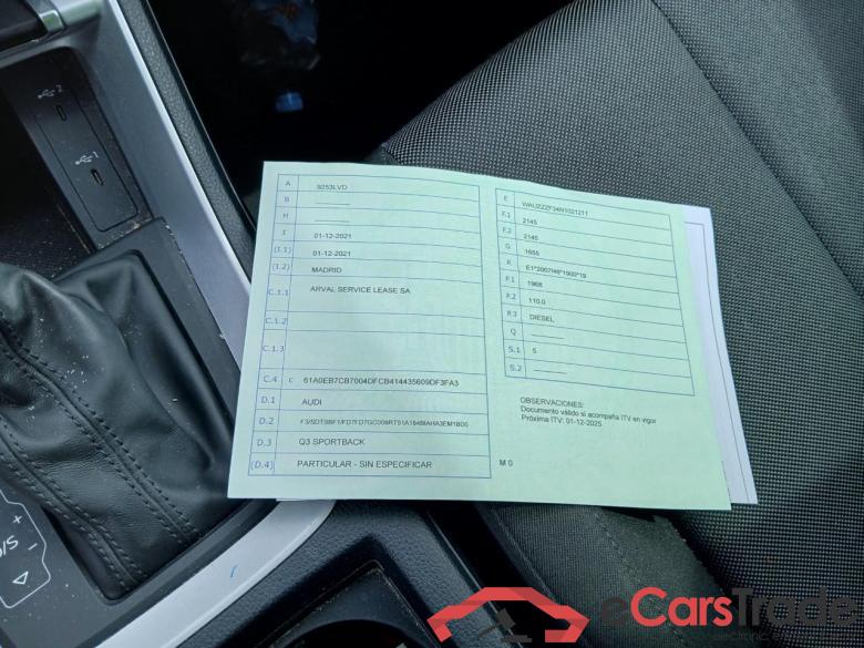 Audi Advanced 35 TDI 110kW (150CV) S tronic (ACC) Q3 Sportback 35 TDI 2.0 TDI 150CV AT7 E6d #5