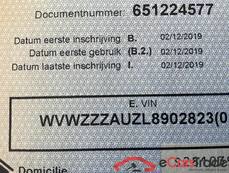VOLKSWAGEN e-Golf e-Golf 100 kW (136 ch) 1 vitesse #6