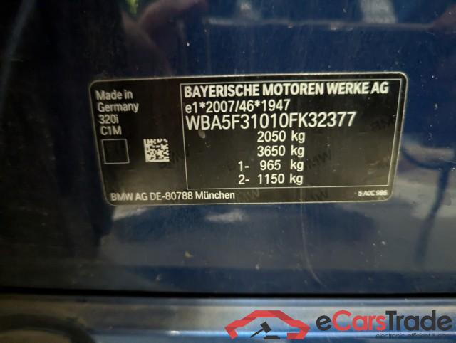 BMW 3-Serie ´18 Baureihe 3 Lim. 320 i Advantage 2.0 135KW AT8 E6d #5