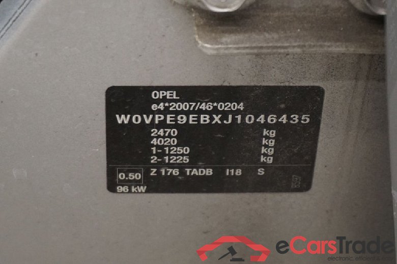 Opel Zafira Zafira C Innovation 2.0 CDTI 96KW AT6 E6 #5