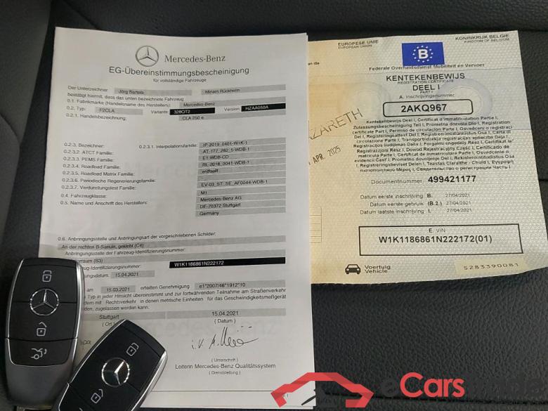 MERCEDES - MER CLA SHOOTING BRAKE 250 e 218PK DCT Business Solution With Smartphone Integration & Pano Roof   * HYBRID * #4