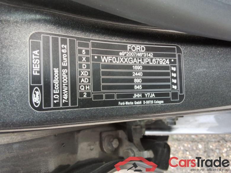 Ford Fiesta Ford Fiesta Titanium 1.0i Ecoboost 100pk 74kw #5