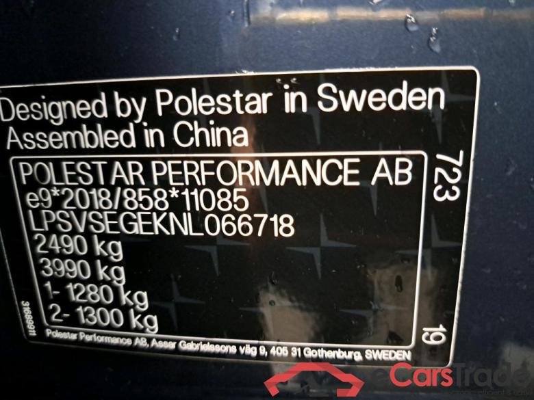 POLESTAR - POL POLESTAR 2 Long Range Single Motor 231PK  Pack Pilot   * ELECTRIC * #6