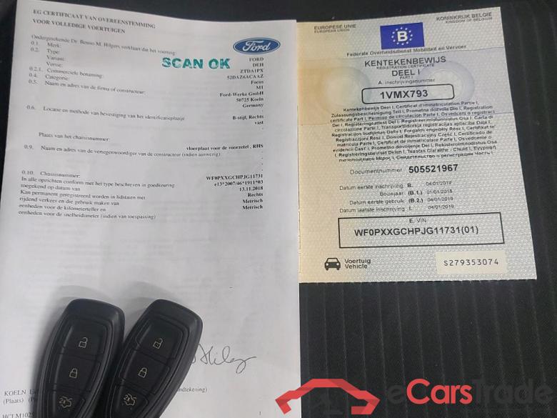 FORD - FOR FOCUS CLIPPER EcoBlue 120PK Powershift Titanium Business & Winter & Technology Pack #4