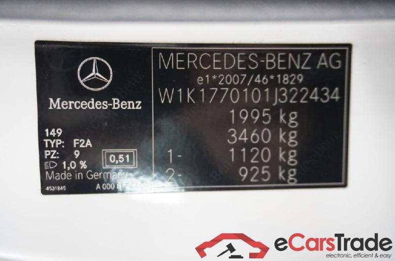 A -Klasse A 180 d (177.010) 2.0 85KW AT8 E6d #5