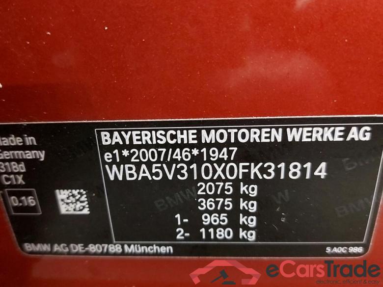 BMW - BMW 3 BERLINE 318d 136PK M Sport Business Edition With Sport Seats & PDC Front & Rear & Electric Sliding Roof #6