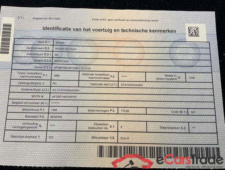 SKODA Octavia Combi Octavia SW 1.5 TSI Ambition (EU6AP) #6