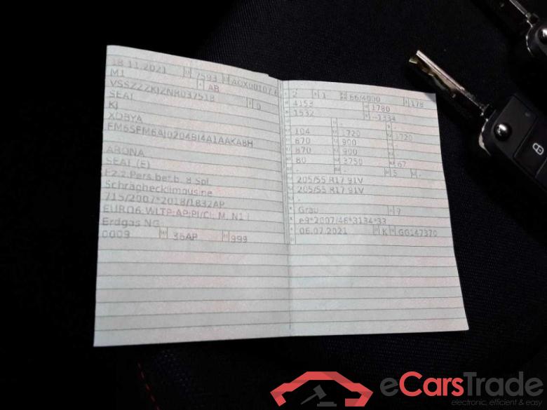 Seat Arona (KJ7)(2017->) DE - SUV5 1.0 TGI EU6d, FR (EURO 6d), (Facelift) 2021 - 2023 #3