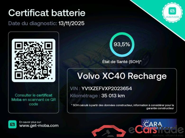 XC40 Start Recharge Pure Electric 2WD 70kWh BVA #2