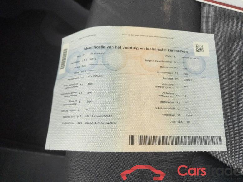 Volkswagen CRAFTER 35 2.0TDI 75/102 FDW L4 BesteBak Light carrosserie 2d NO COC!! #4