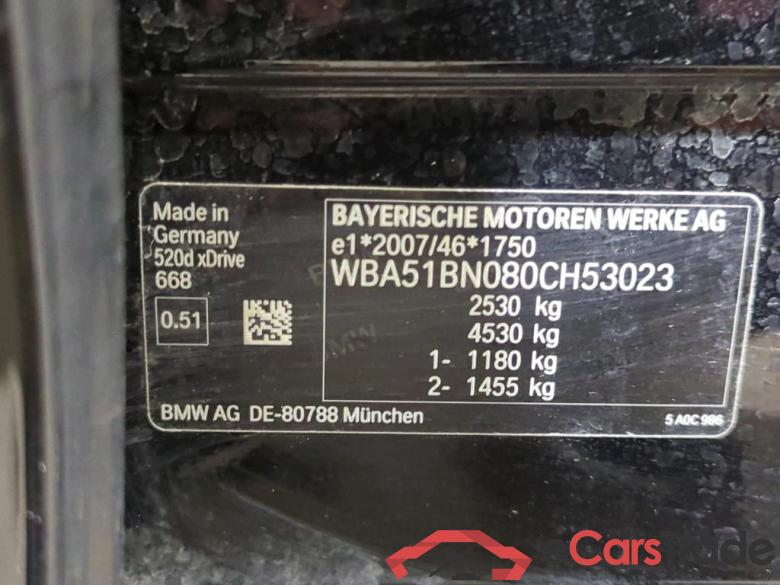 Baureihe 5 Touring 520 d xDrive Luxury Line 2.0 140KW AT8 E6d #4