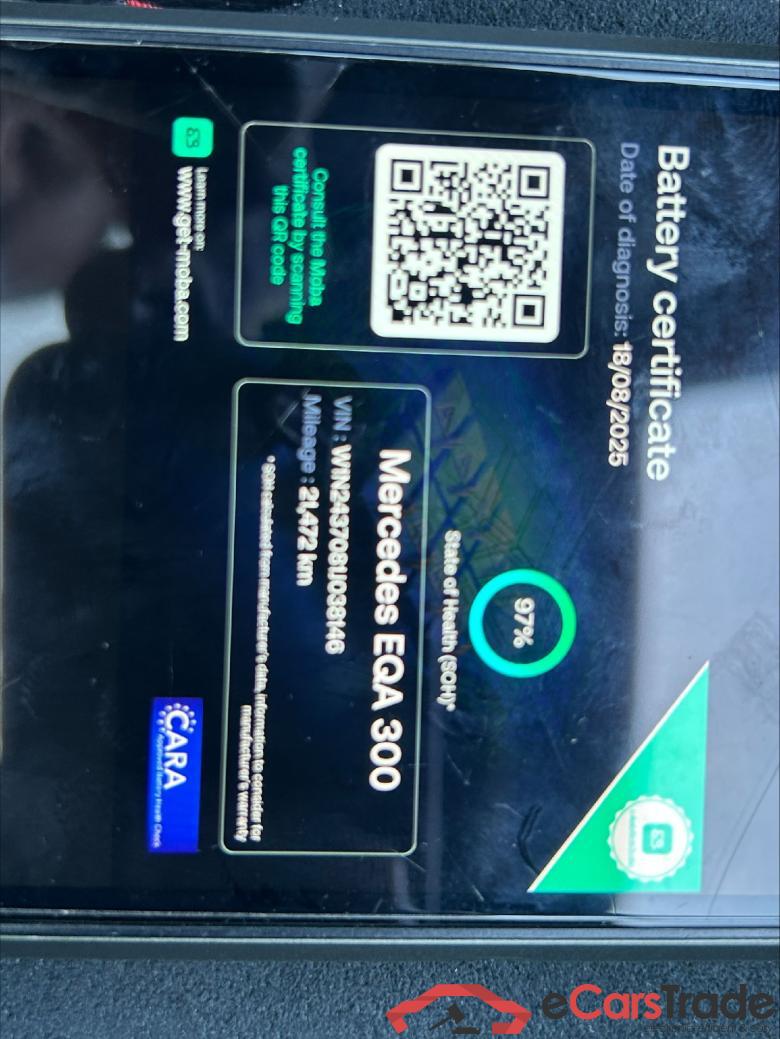 MERCEDES EQA 66.5 kWh EQA 300 228 4-Ma Busin.Solut.Luxury 5d #5