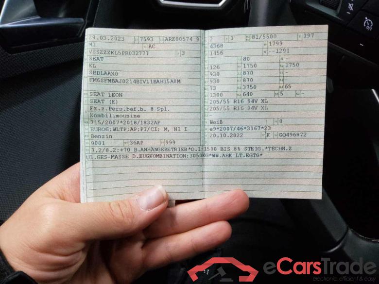 Seat Leon (KL1)(03.2020->) DE - LimS5 1.0 TSI EU6d, Style OPF (EURO 6d), 2020 - 2024 #5