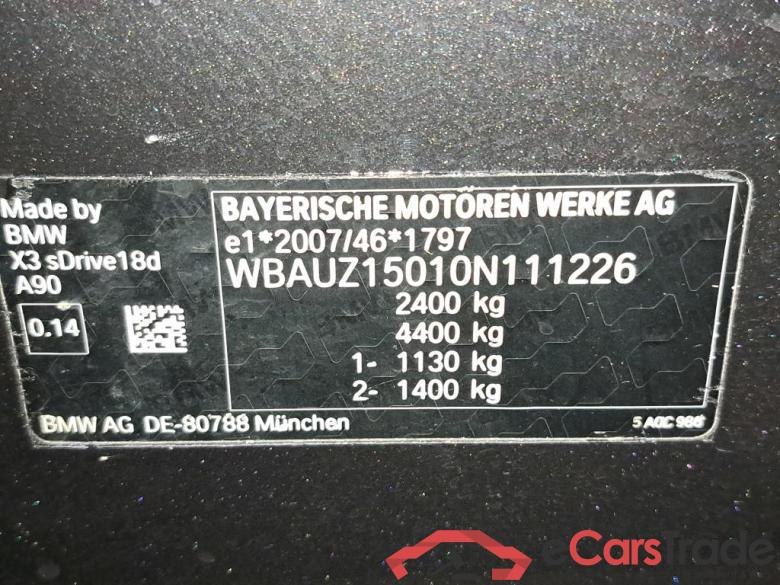 BMW - BMW X3 sDrive18dA 136PK Advantage Pack Corporate & Parking Assistant Pack #6