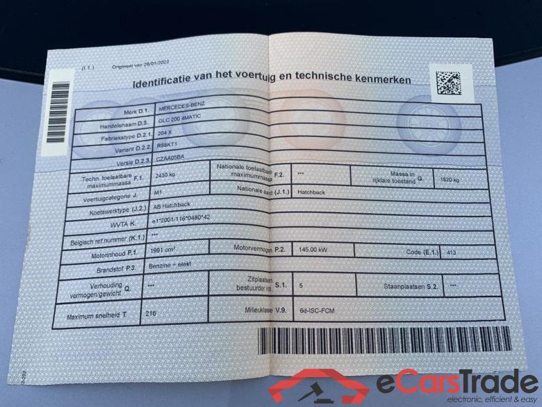 MERCEDES-BENZ GLC Coupé Coupé 200 4-Matic (EU6AP) #4