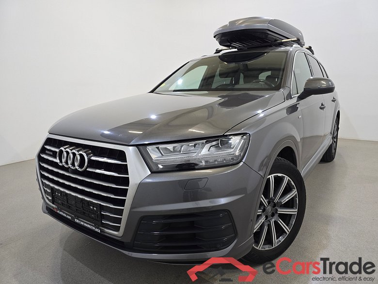 Audi Q7 3.0 45 TDI Quattro S-Line Ext. 7PL Aut. LED-Xenon Virtual Navi Leather KeylessGo Camera 360 Klima PDC ...