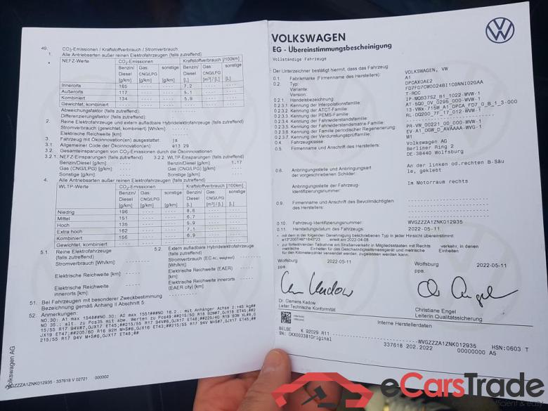 VOLKSWAGEN T-Roc Cabriolet New T-Roc Cabrio R-Line Business 1.5 TSI 110 kW (150 ch) 7 vitesses DSG #6