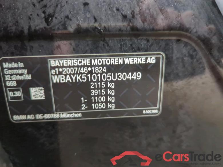 Baureihe X2 sDrive 18 d Advantage 2.0 110KW AT8 E6d #4