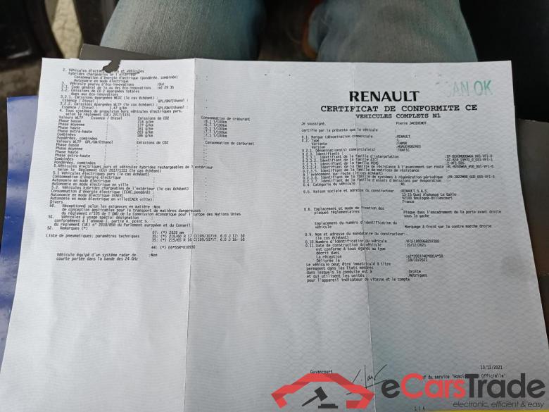 RENAULT Trafic 30 Fourgon Mwb Trafic 2.0 dCi 30 L2H1 Grand Confort EDC (EU6d) #6