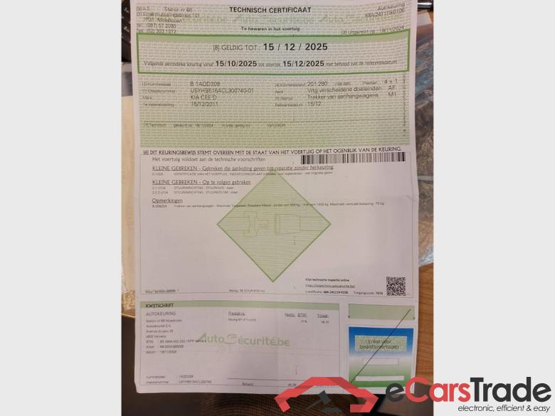 KIA Cee'd Cee'd 1.6 CRDi Edition ISG EcoDynamics DPF #6