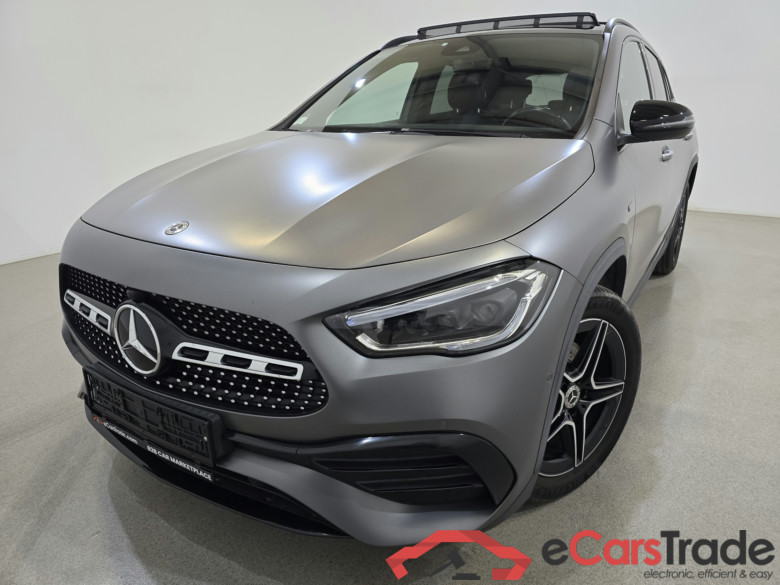 Mercedes GLA 250e Plug-In Hybrid AMG Magno Night Aut. Pano LED-MultiBeam Widescreen Burmester Ambient Navi 1/2 Sport-Leather-Alcantra KeylessGo Camera Klima PDC ...