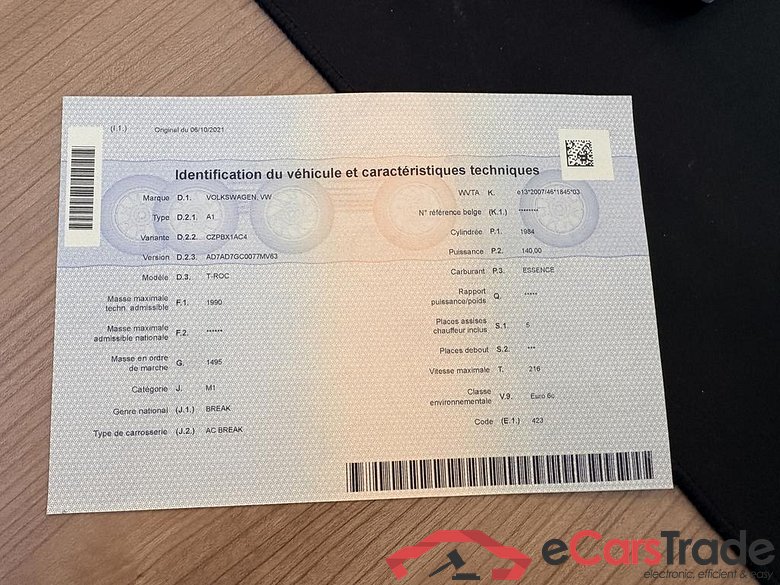 VOLKSWAGEN T-Roc T-Roc Elegance 2.0 TSI 4MOTION 140 kW (190 ch) 7 vitesses DSG #5