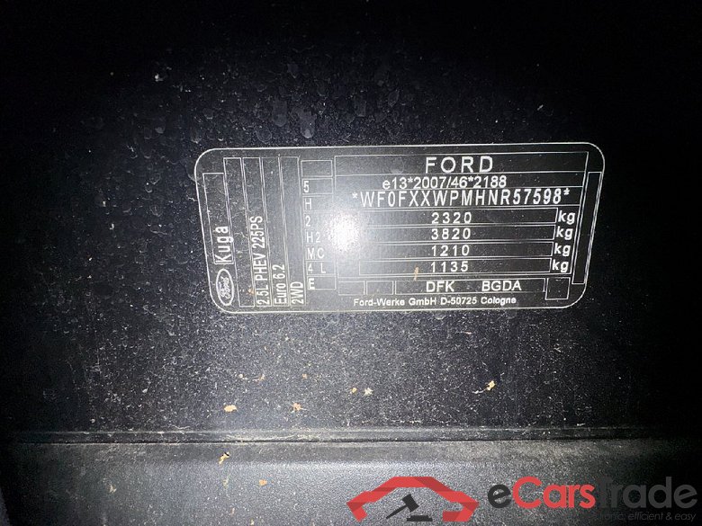 Kuga Plug-In Hybrid Cool&Connect 2.5 165KW ATV E6d #5