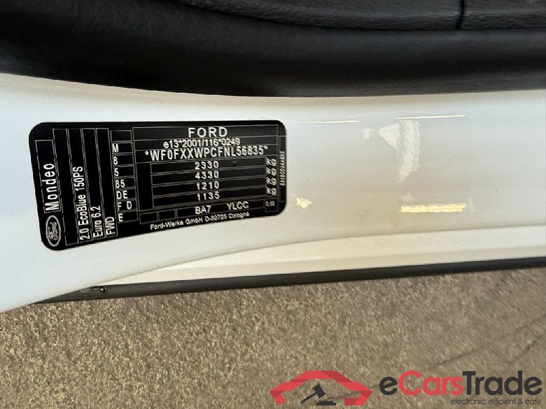 Mondeo Turnier Titanium 2.0 EcoBlue #5