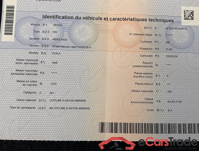 SKODA Scala Scala Ambition 1,0 TSI 81 KW 6-speed mech. #3