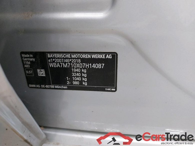 BMW - BMW 1 HATCH 116dA 116PK Business Edition Advantage & Pack Business & PDC Front & Rear #6