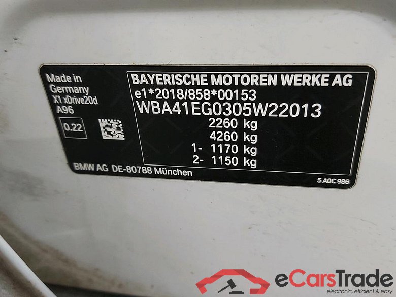 BMW - BMW X1 xDrive20dA 163PK Pack Premium With Heated Seats & Comfort Access #6