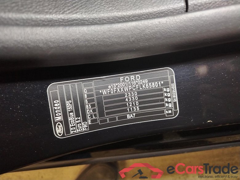 Mondeo Turnier Titanium 2.0 EcoBlue 110KW AT8 E6dT #5