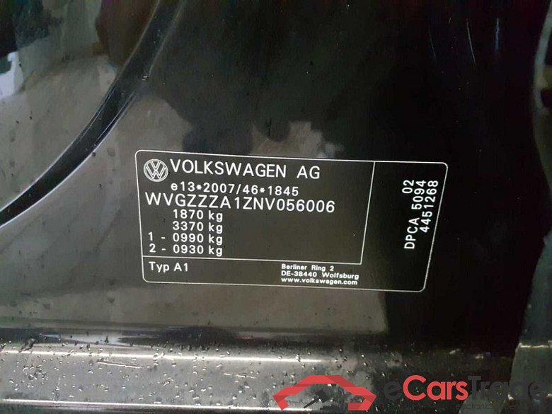 Volkswagen T-Roc (A11)(09.2017->2021) DE - SUV5 1.5 TSI EU6d, Sport OPF, 2020 - 2022 #2