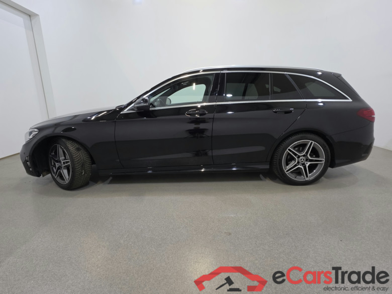 Mercedes C 180d AMG Aut. LED Widescreen Navi Sport-Leather-Alcantara KeylessGo Camera Klima PDC ... #2