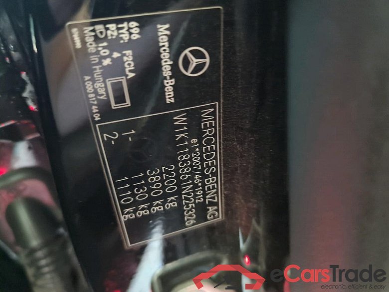 MERCEDES-BENZ CLA-klasse 118 kW #3