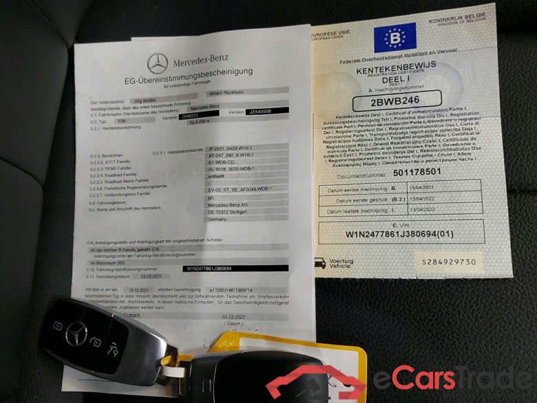 MERCEDES - MER GLA 250e 218PK DCT Business Solution Luxury * HYBRID * #4