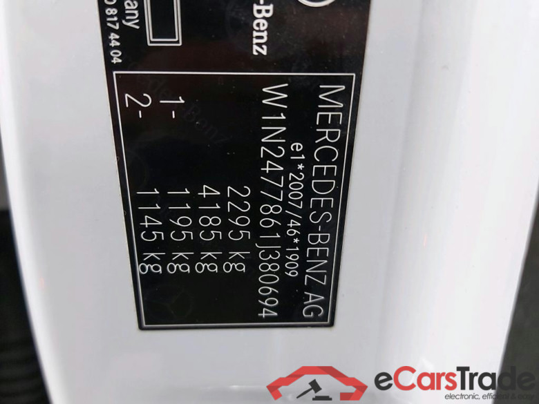MERCEDES - MER GLA 250e 218PK DCT Business Solution Luxury * HYBRID * #6