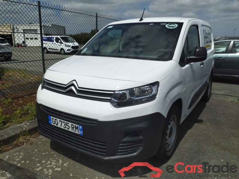 CITROËN Berlingo  CITROËN Berlingo  VAN M 950 HDI 100 BVM6 + PACK CHANTIER + CABINE EXTENSO +ECRAN 8 POUCES + CAMERA RECUL #1