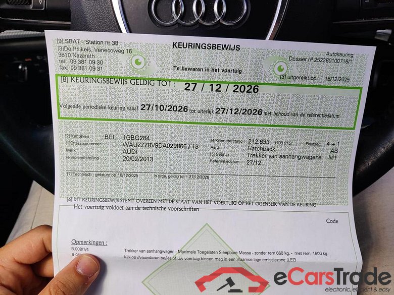 AUDI A3 Sportback Dsl A3 Sportback 1.6 TDi Ambiente #5
