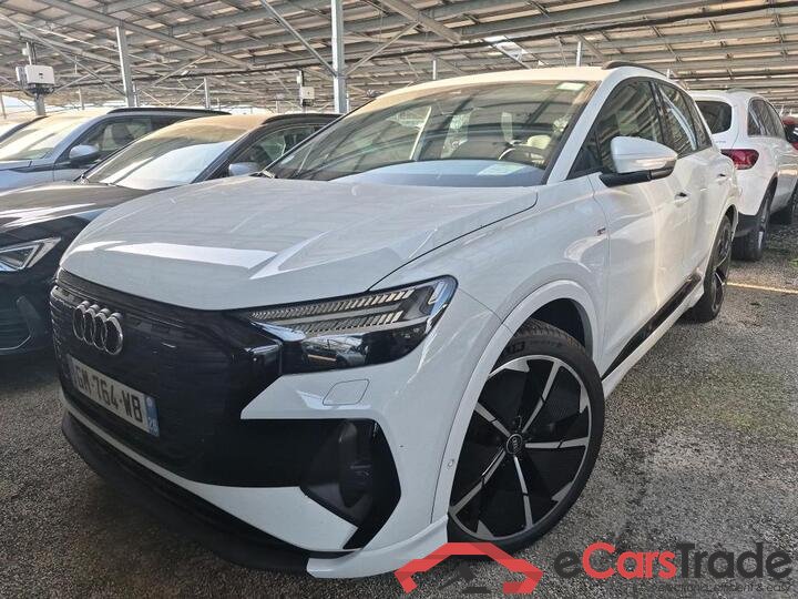Audi Q4 E-tron 40 S-Line LED-Matrix Virtual Navi-Pro 1/2 Sport-Leather-Alcantara Camera KeylessGo Klima PDC ... #1
