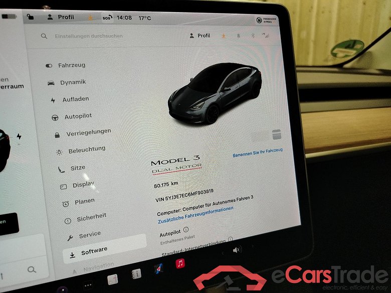 TESLA Model 3 Langstreckenbatt. Allradantrieb Dual Motor Performance 4d 377kW #6