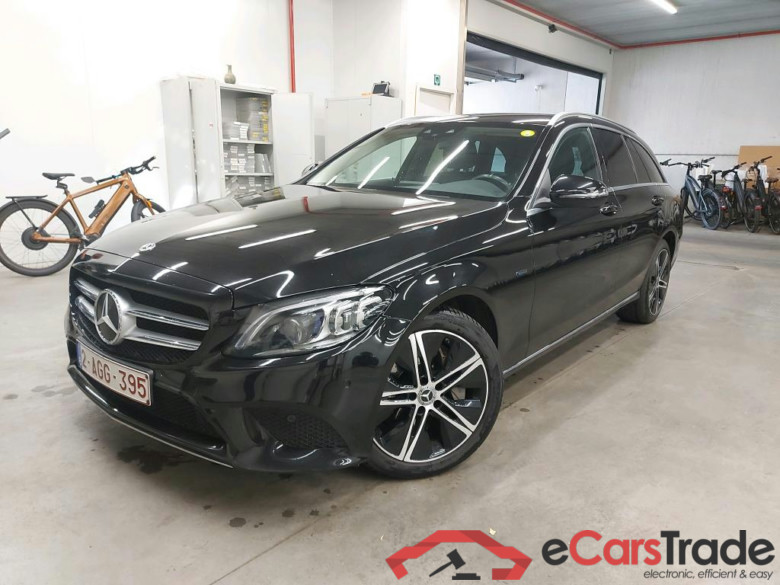 Mercedes C 300de Plug-In Hybrid Aut. Widescreen LED-Multibeam Navi 1/2 Sport-Leather KeylessGo Klima PDC ... #1